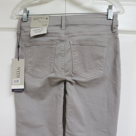 NYDJ 0 Alina Convertible Ankle Jeans - Picture 4 of 9